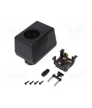 KM-49ZE/BK Enclosure: for power supplies; with earthing; X: 65mm; Y: 90mm 0rLtmMPpQHvegn9MR3ySiBlL27ya9FtzXTfo1WlWYH4