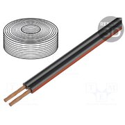 PKT0019CK Wire: loudspeaker cable; TLYp; 2x0.75mm2; stranded; Cu; black CujTwveu8ndqViSwNDtGkU2qtYt3E5aY42jC62IsgiY