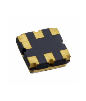 SAW filtrs (skaņas akustiskā viļņa) 869 MHz, 2,4 dB, 2 MHz joslas platums, 3 x 3 mm

 QFS0869.jpg