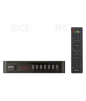 Digitālais uztvērējs DVB-T STB eSTAR T2 618 HD

 AATVI_618HD.jpg