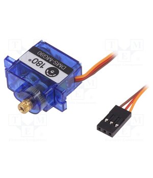 SER0039 Motor: servo; 4.8÷6VDC; micro; analogue; 22.3x11.8x26.3mm; metal MA2niniKyiIu0axxIHFkyriA14wnXNqcmBVMQ1SnAeI