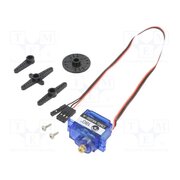 SER0047 Motor: servo; 4.8÷6VDC; micro; analogue; 22.9x12.2x32.5mm; metal ZyRrX6ZEWHlirqdAEeXq681XWozsLSY7Aaou5lminik