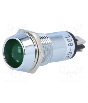 R9-86L-01-24GREEN Indicator: LED; recessed; green; 24VDC; Ø14.2mm; IP40; connectors l1AcCT4IDlsFy_-uPZqDs0omtd0g4pkuVIeuPjTfPAA