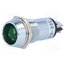 R9-86L-01-24GREEN Indicator: LED; recessed; green; 24VDC; Ø14.2mm; IP40; connectors l1AcCT4IDlsFy_-uPZqDs0omtd0g4pkuVIeuPjTfPAA