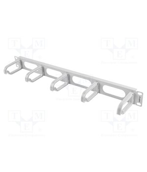 AK-1205-S Cable organizer; 1U; grey; Standard: 19" rusklkW66aL5usm_GFFbWBwEr_5HkuVM67M-yVx9UF0
