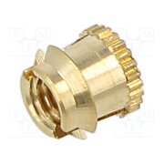 1386611 Threaded insert; brass; M3; BN 1049; for plastic HxC9ThfXagYsLPibe99PZYyJFanJBqG5N5YH8aIrhbM
