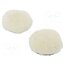 28664 Polishing wheel; 50mm; 2pcs. sctGDtVrSgMczgcpMzP4tywYhVSYlWmZ038ic7wgPjw