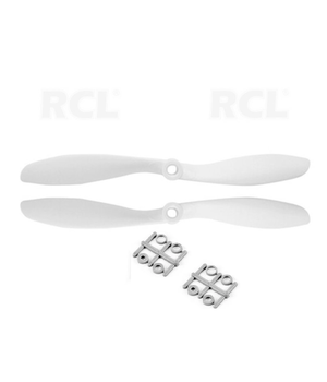 RC Aircraft Propeller 8045, white, 2pcs AADR15.png