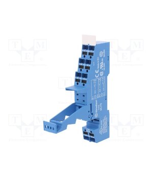 95.P5SPA Socket; PIN: 8; 10A; 250VAC; for DIN rail mounting; spring clamps T3nQ4pRKDuRZtqxr1rJhodHZvGgJTcvLE6z2na5CUfE