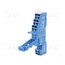 95.P5SPA Socket; PIN: 8; 10A; 250VAC; for DIN rail mounting; spring clamps T3nQ4pRKDuRZtqxr1rJhodHZvGgJTcvLE6z2na5CUfE
