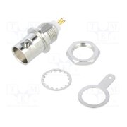 112424 Connector: BNC; socket; female; straight; 50Ω; soldering; POM; brass ba3rxooJb9_9gA1CgtR-kL7dsOEJValeGJs5qpbc6-c