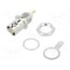 112424 Connector: BNC; socket; female; straight; 50Ω; soldering; POM; brass ba3rxooJb9_9gA1CgtR-kL7dsOEJValeGJs5qpbc6-c