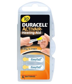 BATERIJA 1,45 V 100 mAh Duracell ActivAir 10 MF, Ø5,8x3,5 mm, 6 gab.

 BDK10.jpg