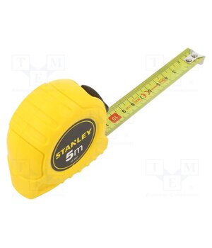 0-30-497 Measuring tape; L: 5m; Width: 19mm; plastic; Class: II; yellow rB3i25u46EwIJYGPiWTpH_yJ7BAFj5omrX1o89_rE_I