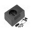 KM-49D BK Enclosure: for power supplies; vented; X: 65.5mm; Y: 92mm; Z: 57mm eHMfbxlGpoyAduvdLZqhOke4lQwBLsnZSA184a9lYJc