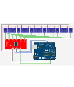 Модуль согласования напряжения интерфейса I2C/демультиплексор CD74HC4067 Модуль

 ABMP01+1.jpg