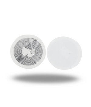 NFC adhesive sticker NTAG213 25mm13.56MHz 140 bytes ABNFC01+1.jpg