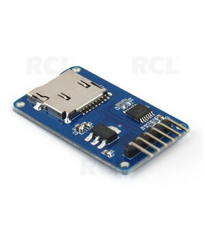 micro SD KORTELĖS SKAITYTUVO MODULIS skirtas ARM AVR PIC - Arduino ABSD03.jpg