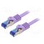 C6A019S Patch cord; RJ45 plug,both sides; S/FTP; 6a; stranded; Cu; 0.25m JtVTRR1aFnqWQsmc_WhkenSImwCqiqoHnxyTSI54zkw