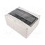 73551201 Enclosure: for modular components; IP55; grey; No.of mod: 12; AKe eT_VWxM0onpaZbSrbl2RbNhiAZ3aLtE_1BZx0JMgQZo