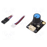 DFR0054 Sensor: rotation; potentiometer; analog; 5VDC; Ch: 1; Gravity Uov4puSSPXKe81_IKLw_s0lTfhNBR0L4hXG9p71m9kw
