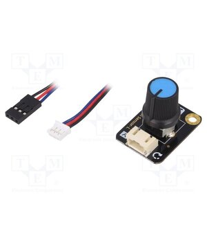 DFR0054 Sensor: rotation; potentiometer; analog; 5VDC; Ch: 1; Gravity Uov4puSSPXKe81_IKLw_s0lTfhNBR0L4hXG9p71m9kw