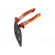 FL58012040 Pliers: insulated; insulated,curved; 205mm; tool steel DuBBQcTh1kAdDIGn8Fz1f6FUbSNh7CKe2SSR6iff4Og