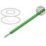 1850 GR001 Wire; HookUp Wire; stranded; Cu; 32AWG; PVC; green; 600V; 305m CqJcHzasxUEpZB7vGBYuBuLrNu25IokstKL9rLy_kJ0