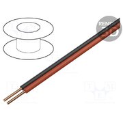 LD152-01 Wire; 2x0.15mm; wire; Cu; black,red; max.155°C; Package: 10m UloHDIcCCuLRkE7fjU2YVRlbuzKwh26msDT3qaHMoRc
