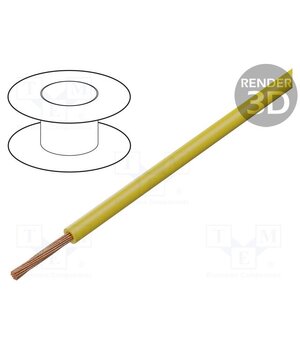 FLRY-A0.75-YL/1 Wire; FLRY-A; 1x0.75mm2; stranded; Cu; PVC; yellow; 60V; Class: 5 7NSnvW2GsstanhdQ-GkD29mNETE0xeTsQLiveTZ_Xwg