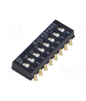 3-1825059-7 Switch: DIP-SWITCH; Poles number: 8; OFF-ON; -0.025A/24VDC; Pos: 2 KJfy83jDDoDmi0-d7VQyAs8HNgwRXvnckMFPnNMH3WE