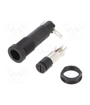 03455LS1H Fuse holder; 5x20mm; 20A; 250VAC; 345; on panel; black; UL94V-0 m-jDWZvw8H0VeAG-u_QMm4cNyUIICCRauNXP_uVAnBM