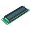 RC2002A-GHG-CSV Display: LCD; alphanumeric; STN Positive; 20x2; grey; LED; PIN: 16 rduF8zqIFELYj1cz0mXzUDbOFaDXjmCTdFAUNac98C0