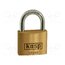 K12540A1 Padlock; shackle; brass; Protection: low (level 5); A: 40mm; B: 22mm fjjN_p8vbBwXdD_vG1EmXq3iZYPVFaDMn00N1jN_iho