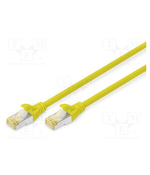 DK-1644-A-0025/Y Patch cord; RJ45 plug,both sides; S/FTP; 6a; stranded; Cu; 0.25m CmXyTurrJGvcag4cx296Yfu07rs6OqDQSD4YMn24Op4