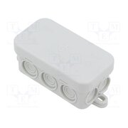 FD 10 S Enclosure: junction box; X: 43mm; Y: 80mm; Z: 36mm; IP55; light grey lekbc6mRYvuBjTgR7CuXbj3jEZ-vmis4Wn_ZppvWoaI