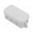 FD 10 S Enclosure: junction box; X: 43mm; Y: 80mm; Z: 36mm; IP55; light grey lekbc6mRYvuBjTgR7CuXbj3jEZ-vmis4Wn_ZppvWoaI