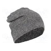 L102250S Beanie; thermoactive; grey; elastane,polyester; Size: 57-61 uVOxXgYPz-wQ4Xf84dkVTRVPBbiYR0fNS6OlReZgGQs