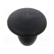 10060537 Stopper; H: 7mm; push-in; Flange dia: 11mm; black; Ømount.hole: 6mm 5tbvcDLm_FWECokv03IgwsDz8xaZDLcBjvafUhpczgM