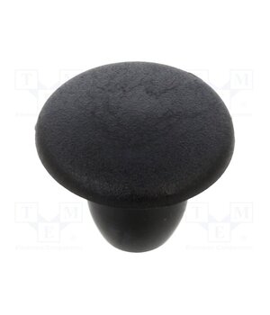 10060537 Stopper; H: 7mm; push-in; Flange dia: 11mm; black; Ømount.hole: 6mm 5tbvcDLm_FWECokv03IgwsDz8xaZDLcBjvafUhpczgM