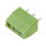 XY350V-3P 3.5MM GREEN Connector: PCB terminal block; terminal; angled 90°; on PCBs Ju3YLeKg0ca0O5eY7BRPKuq78OYi1dq6OXam56ib3Gs