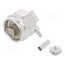 J01020A0040 Connector: N; plug; male; angled 90°; 50Ω; soldering,crimped; PTFE Zl85gbN5XG5av7Sr30Q-60Fs_U6kHEiz7HK0I3E0-Yk