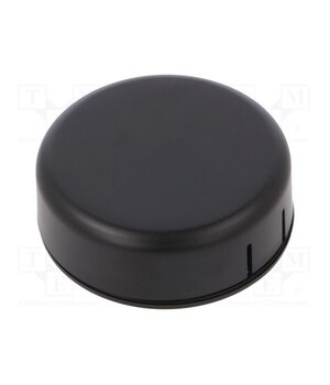 1551SNAP12BK Enclosure: for alarms; Z: 20.3mm; ABS; black; 1551SNAP; Ø: 60mm; IP30 JJLRtBzjJandceCGLpQnwlAFztAB4rKWYKqR7QooVGU