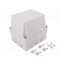 1SL0830A00 Enclosure: junction box; X: 145mm; Y: 170mm; Z: 154mm; wall mount VzMosSGuJokDMB2fJfQal9t7u4naJJAwqoMLnFUlrqI