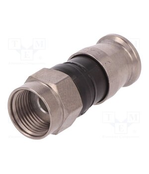 EX59-39/79 Connector: F; plug; male; compression; for cable; straight; 75Ω z7j9YrG5CbfwSQi3ZQMACW7XiLAMvZ7emIsSbcbPMG4
