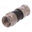 EX59-39/79 Connector: F; plug; male; compression; for cable; straight; 75Ω z7j9YrG5CbfwSQi3ZQMACW7XiLAMvZ7emIsSbcbPMG4