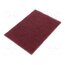 7100182554 Cleaning cloth: abrasive non-woven; 158x224mm; brown UsIgTS9n9BSCFyRxEO_VJvFR45e6GMT45bSA4wRYuco
