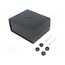 KM-56B/BK Enclosure: for power supplies; X: 100mm; Y: 120mm; Z: 56mm; ABS Allgt_FPc7ksuGYLa3Tre5TZfR4ojrTHAYpknXkoJow