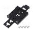22035000 DIN rail mounting bracket; black; Kit: mounting screws KOlR3DQBrBsYGxkk055x1gwISWMdUPqJzDDrZPRhF3Q