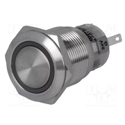 ONPOW 19 mm pret vandalismu izturīgs pogas slēdzis 24 V, zaļš LED, IP67

 CPR01919Z1+1.png